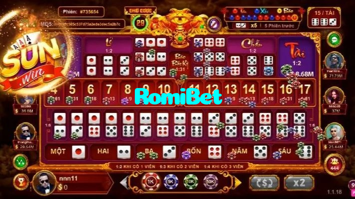 available types of RomiBet bet including pre-match live express and system bets