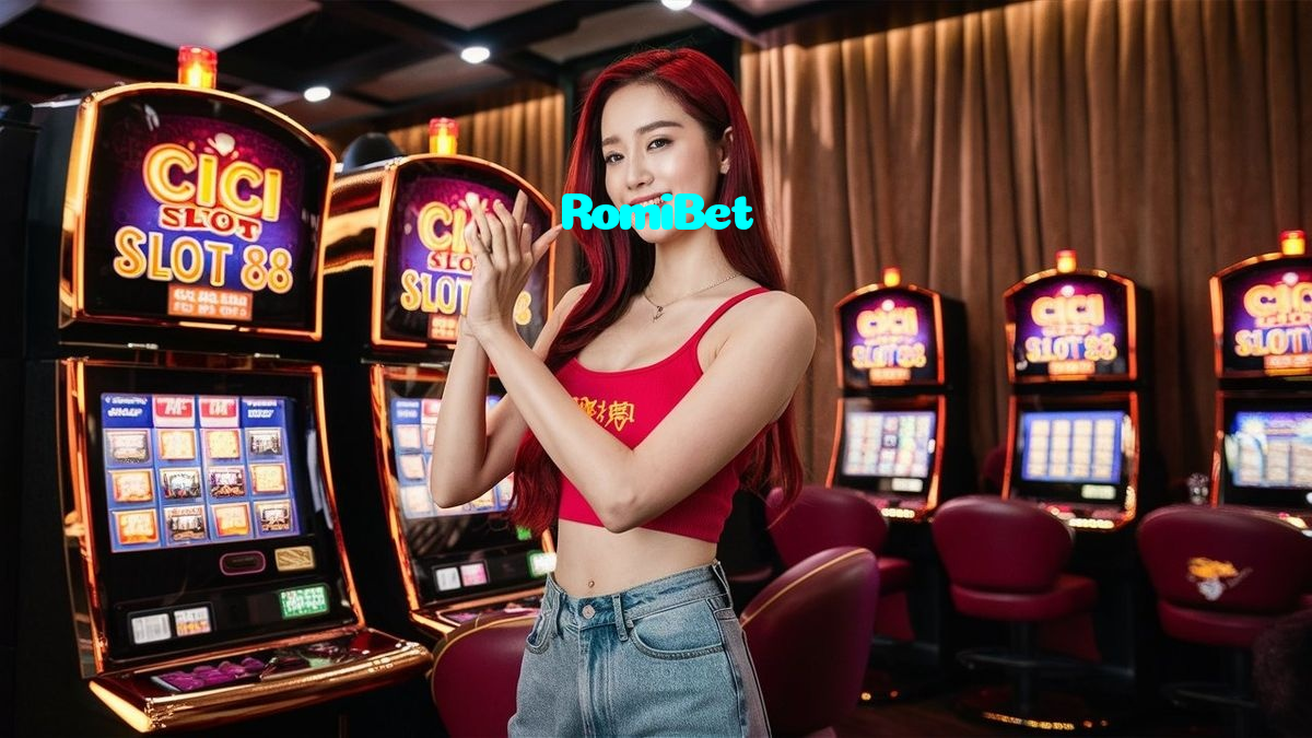 RomiBet casino presented on mobile device in Pakistan with slots and live games
